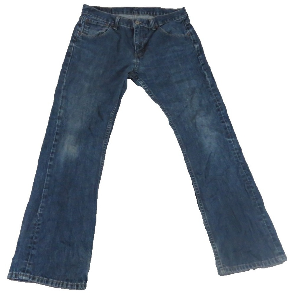 Levis 527 Slim Bootcut Jeans Men 32x30 Medium Wash Blue Denim Casual Pants Work
